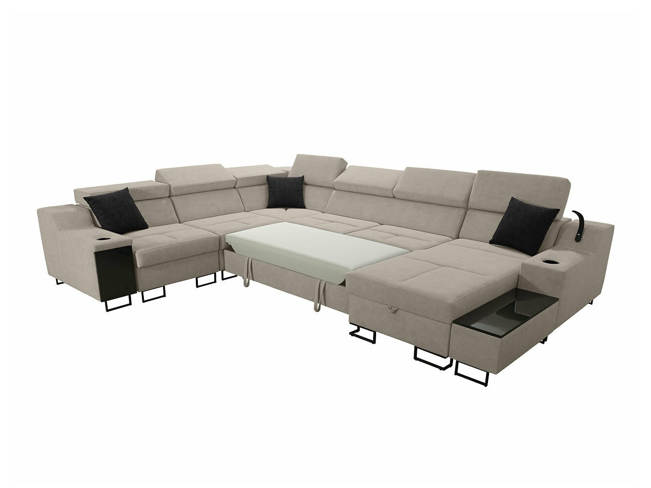 Ugaona sofa Sarasota 160 (Uttario Velvet 2979 + Uttario Velvet 2980)