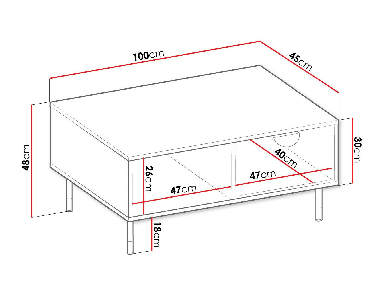 Stočić za kafu Comfivo Vitis I