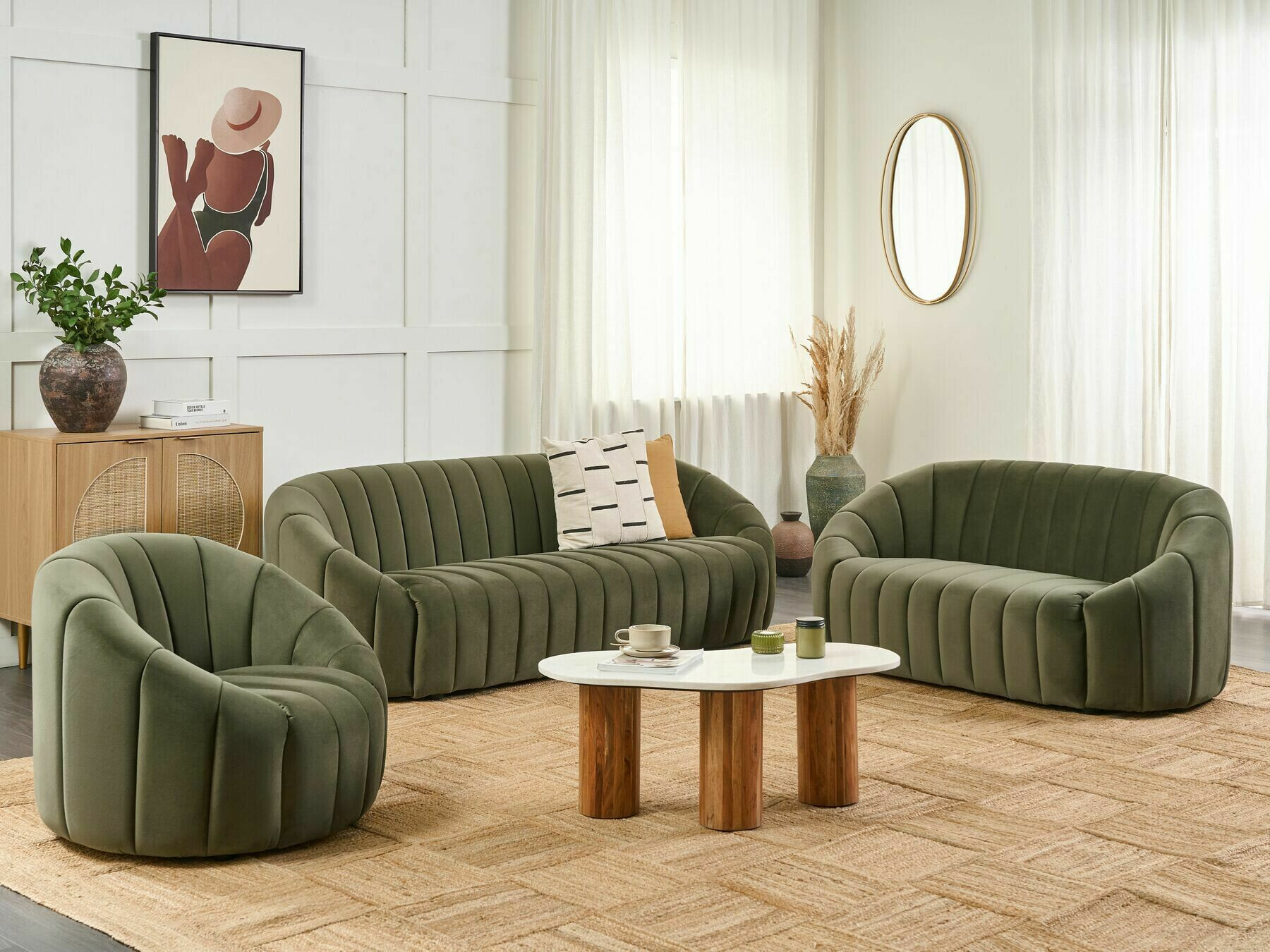 Sofa Berwyn 1270 (Tamno zelena)