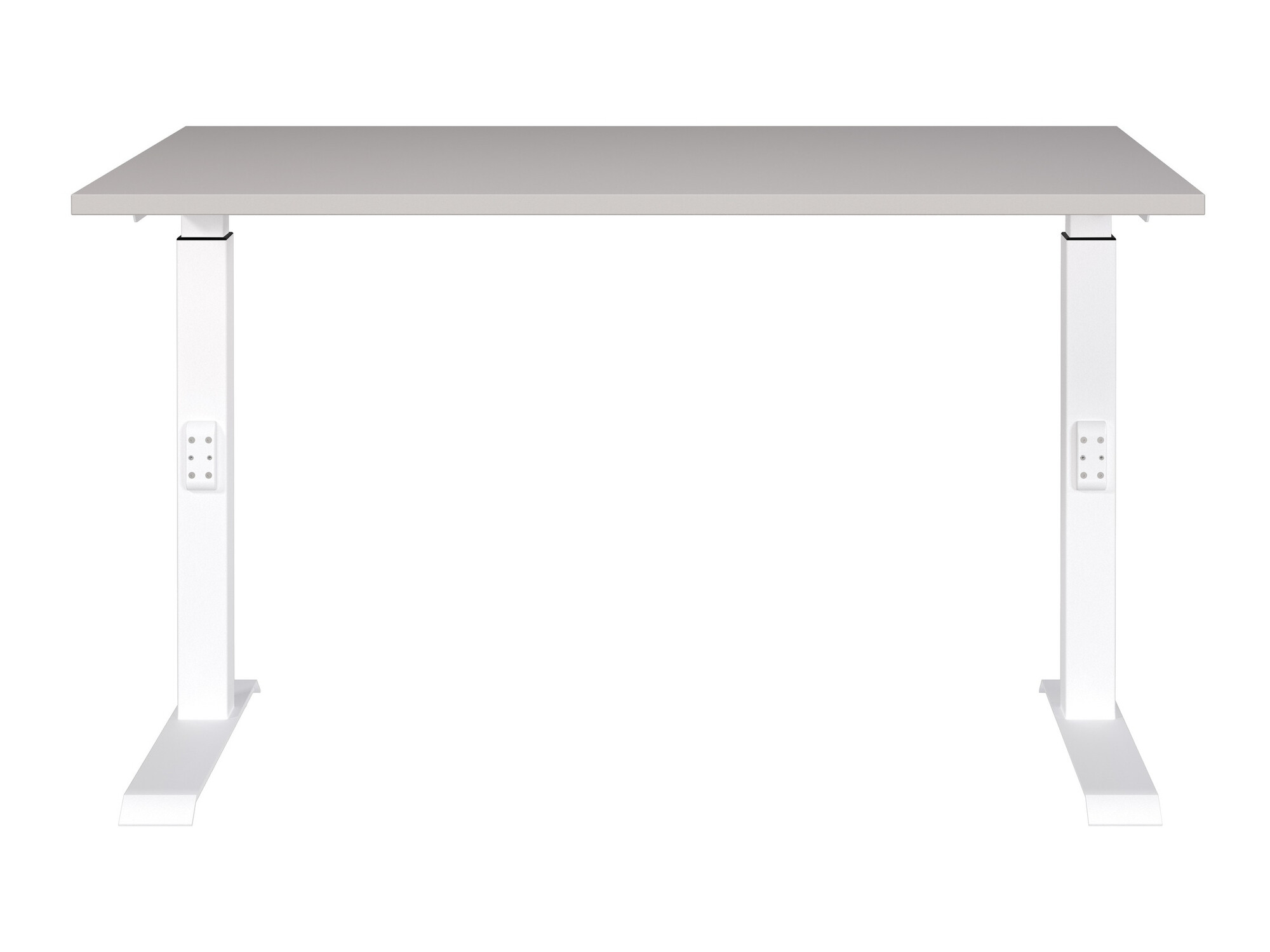 Kancelarijski sto Sacramento 420 (Sivo + Belo)