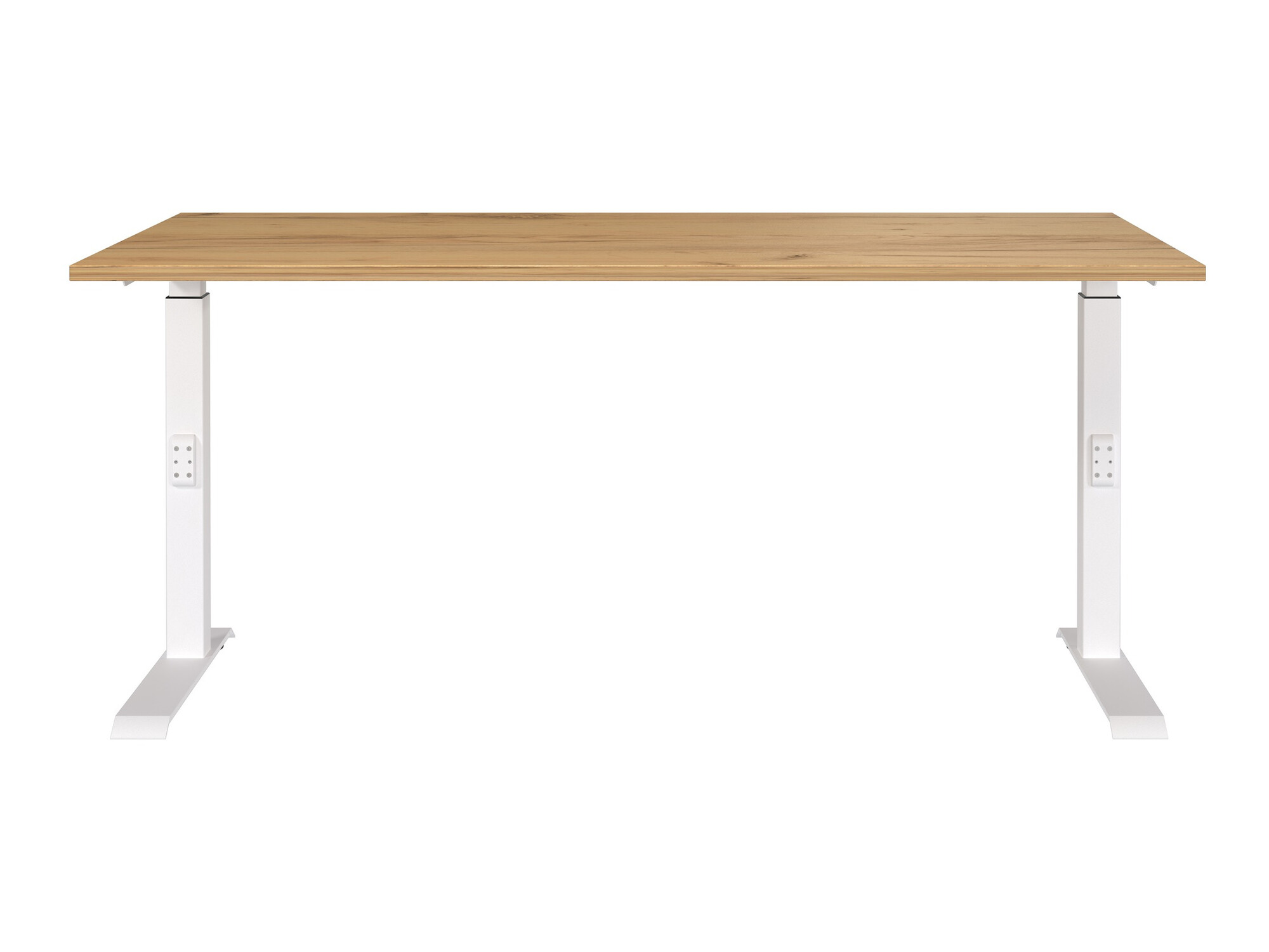 Kancelarijski sto Sacramento 421 (Navarra hrast + Belo)