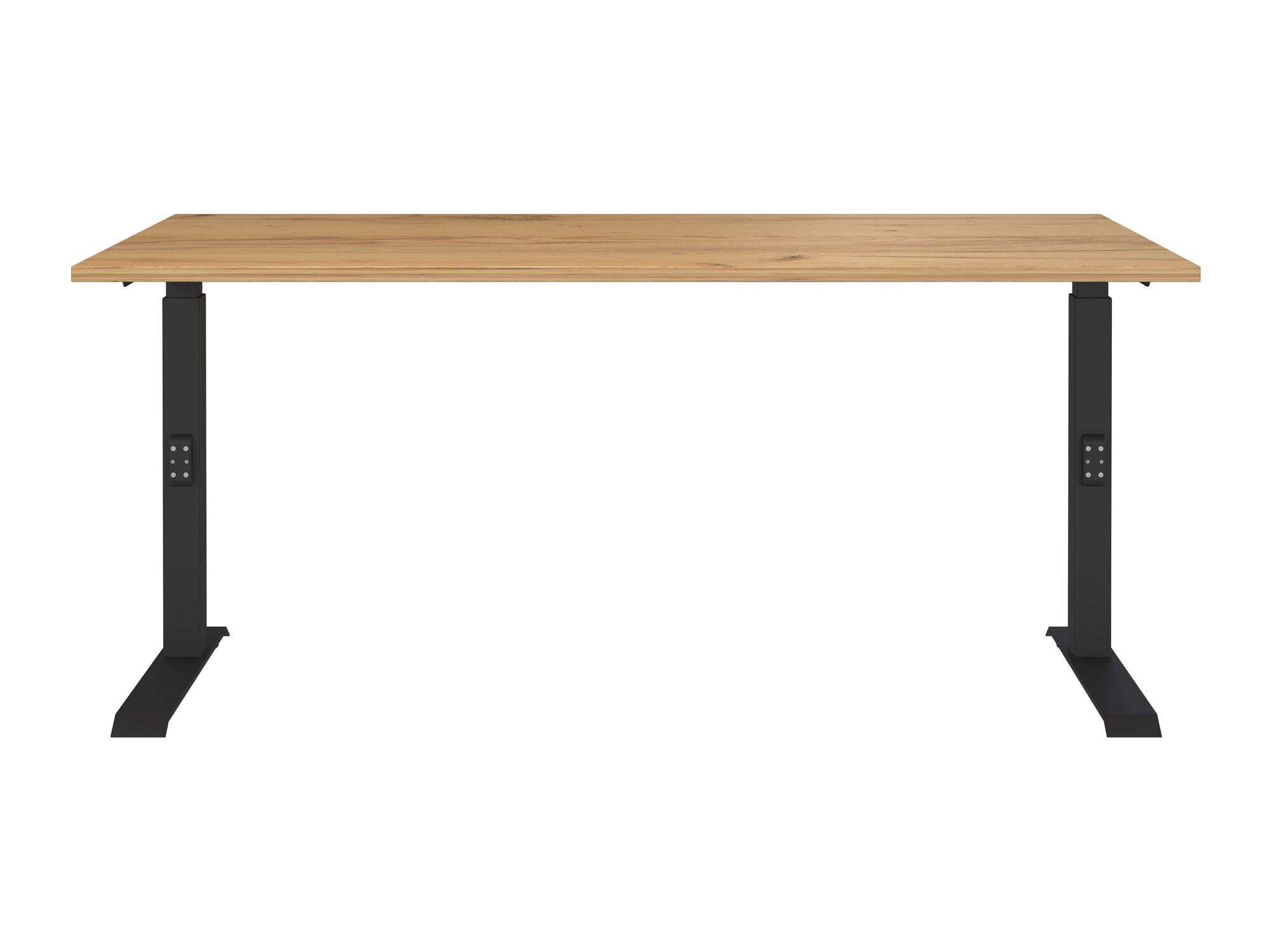 Kancelarijski sto Sacramento 421 (Navarra hrast + Crno)