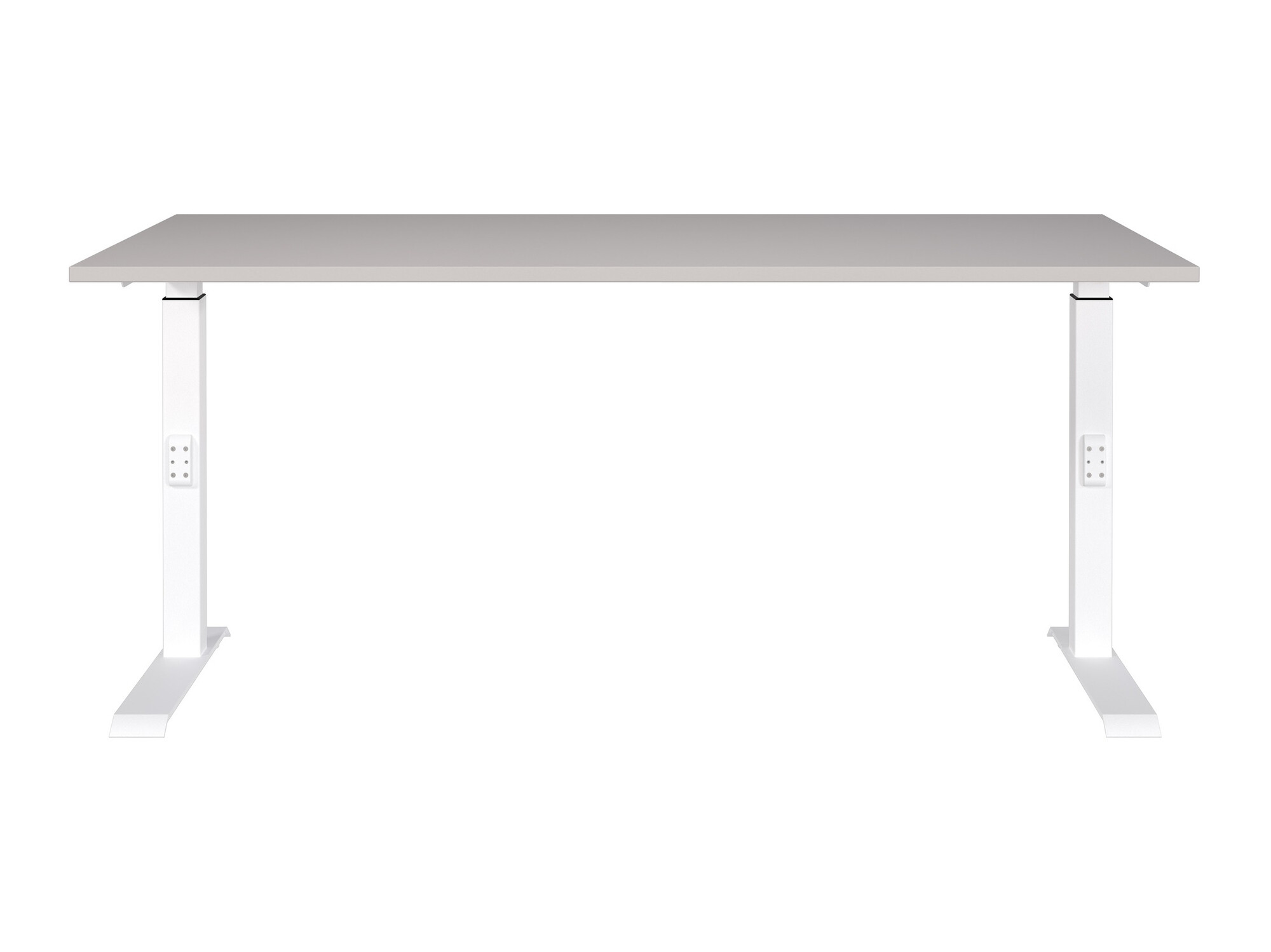 Kancelarijski sto Sacramento 421 (Sivo + Belo)