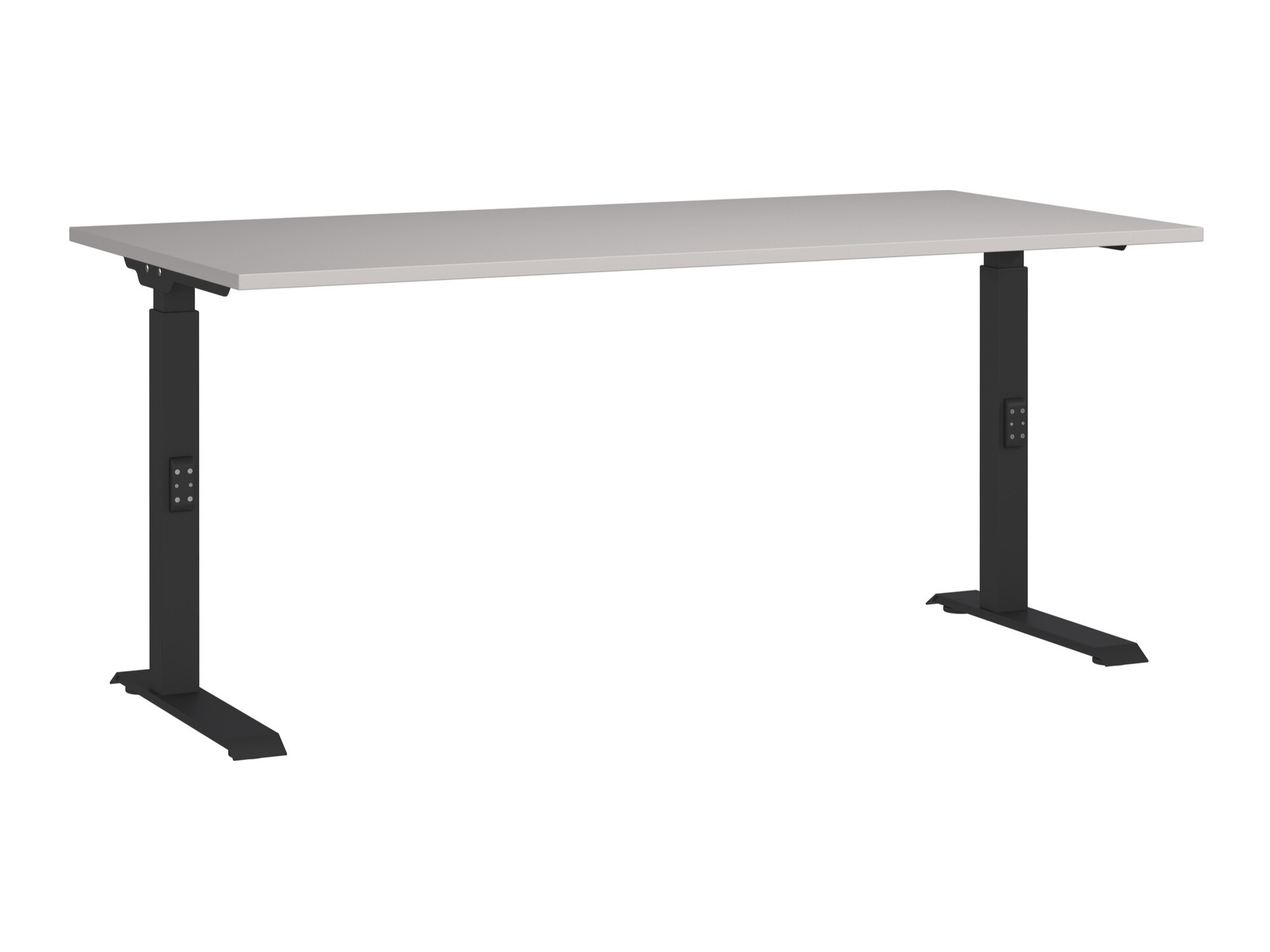 Kancelarijski sto Sacramento 421 (Sivo + Crno)