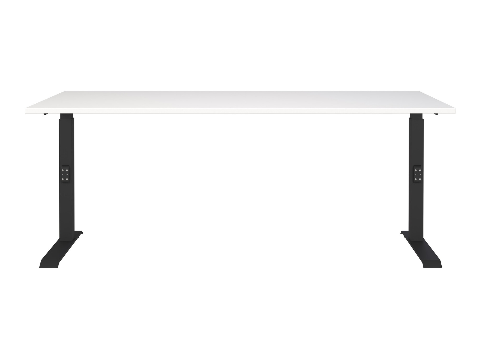 Kancelarijski sto Sacramento 422 (Belo + Crno)