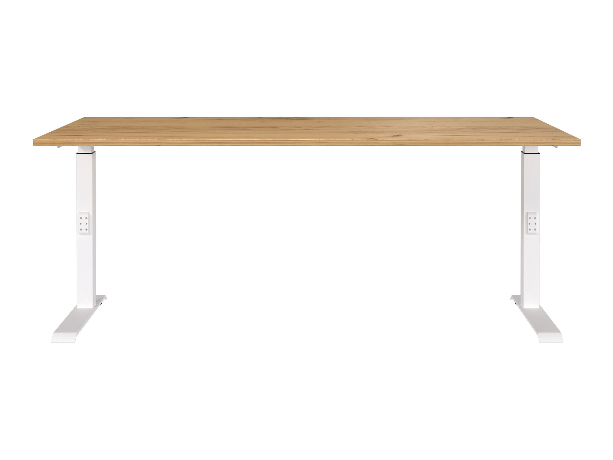 Kancelarijski sto Sacramento 422 (Navarra hrast + Belo)