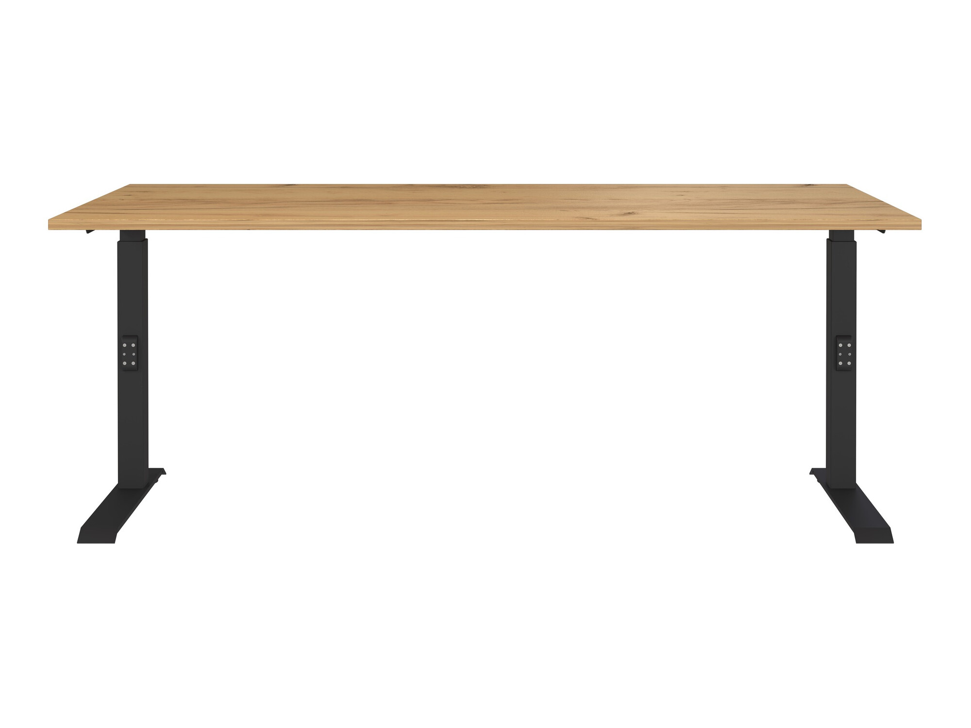 Kancelarijski sto Sacramento 422 (Navarra hrast + Crno)