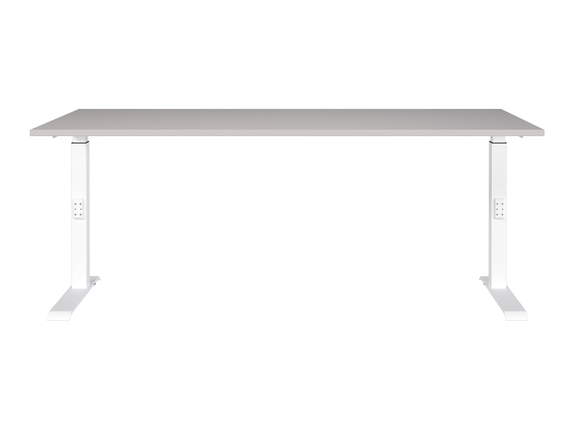 Kancelarijski sto Sacramento 422 (Sivo + Belo)