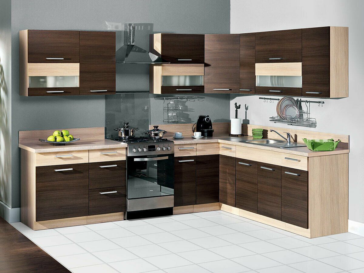 Modularni zidni ormarić Mode Dark 101