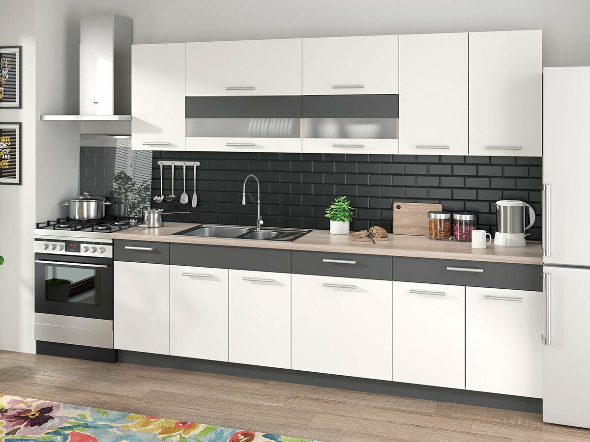 Modularni zidni ormarić Mode White 106