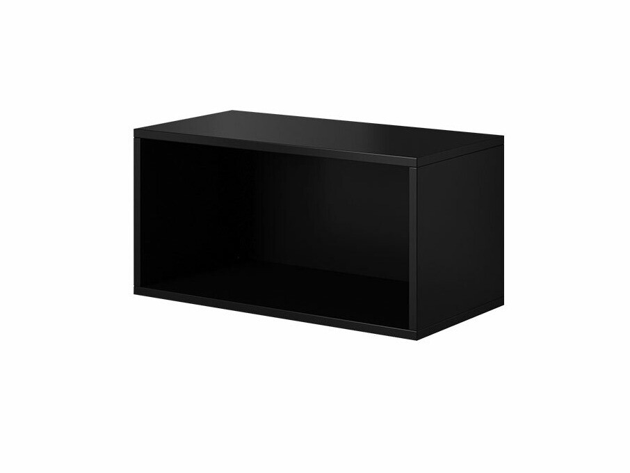 Zidna polica Corbele 103 (Crno)