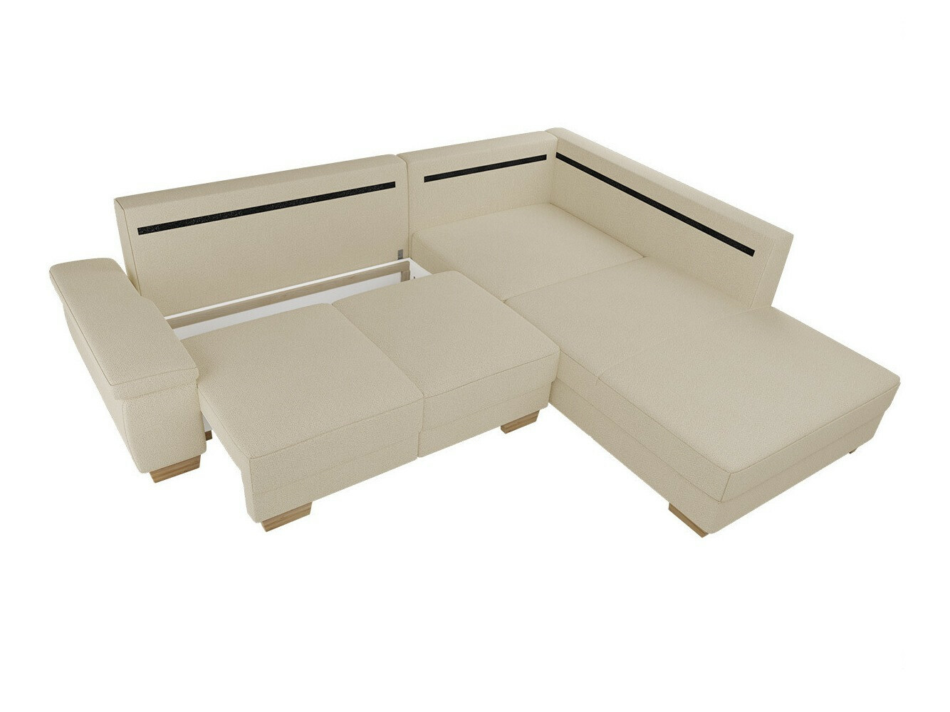 Ugaona sofa Lincoln 183 (Barrel 19)