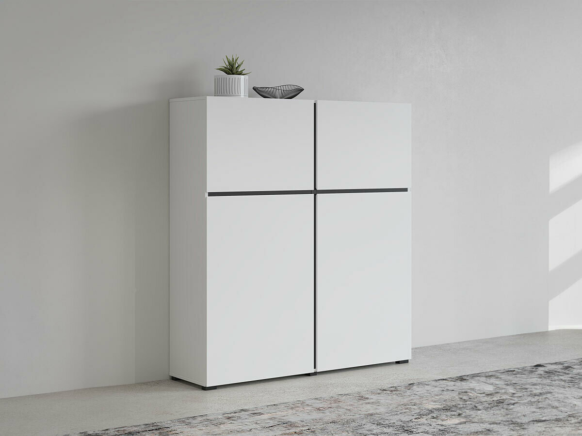 Ormarić Alfere 105 (Belo)