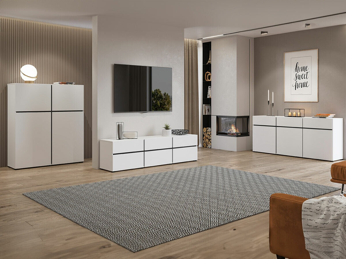 Ormarić Alfere 105 (Belo)