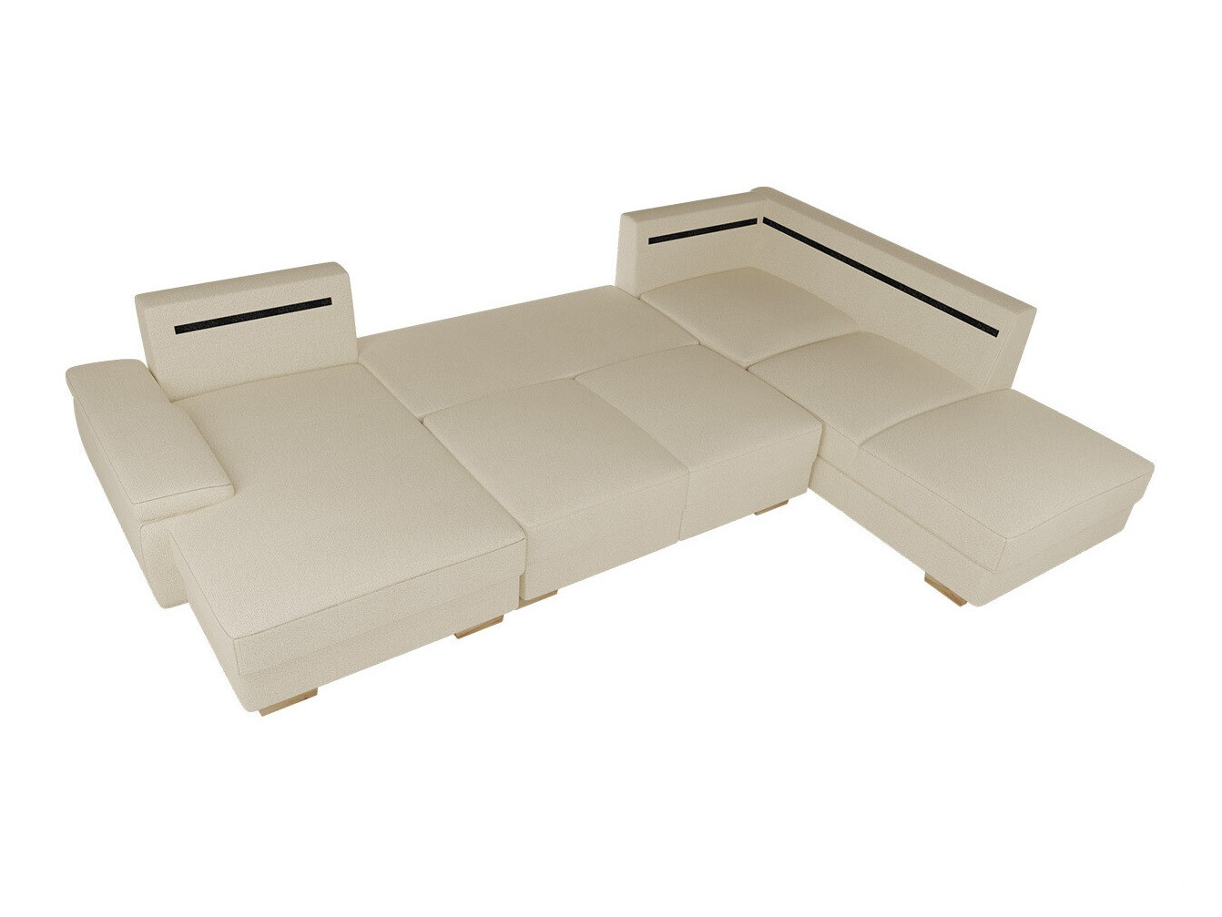 Ugaona sofa Lincoln 184 (Barrel 03)