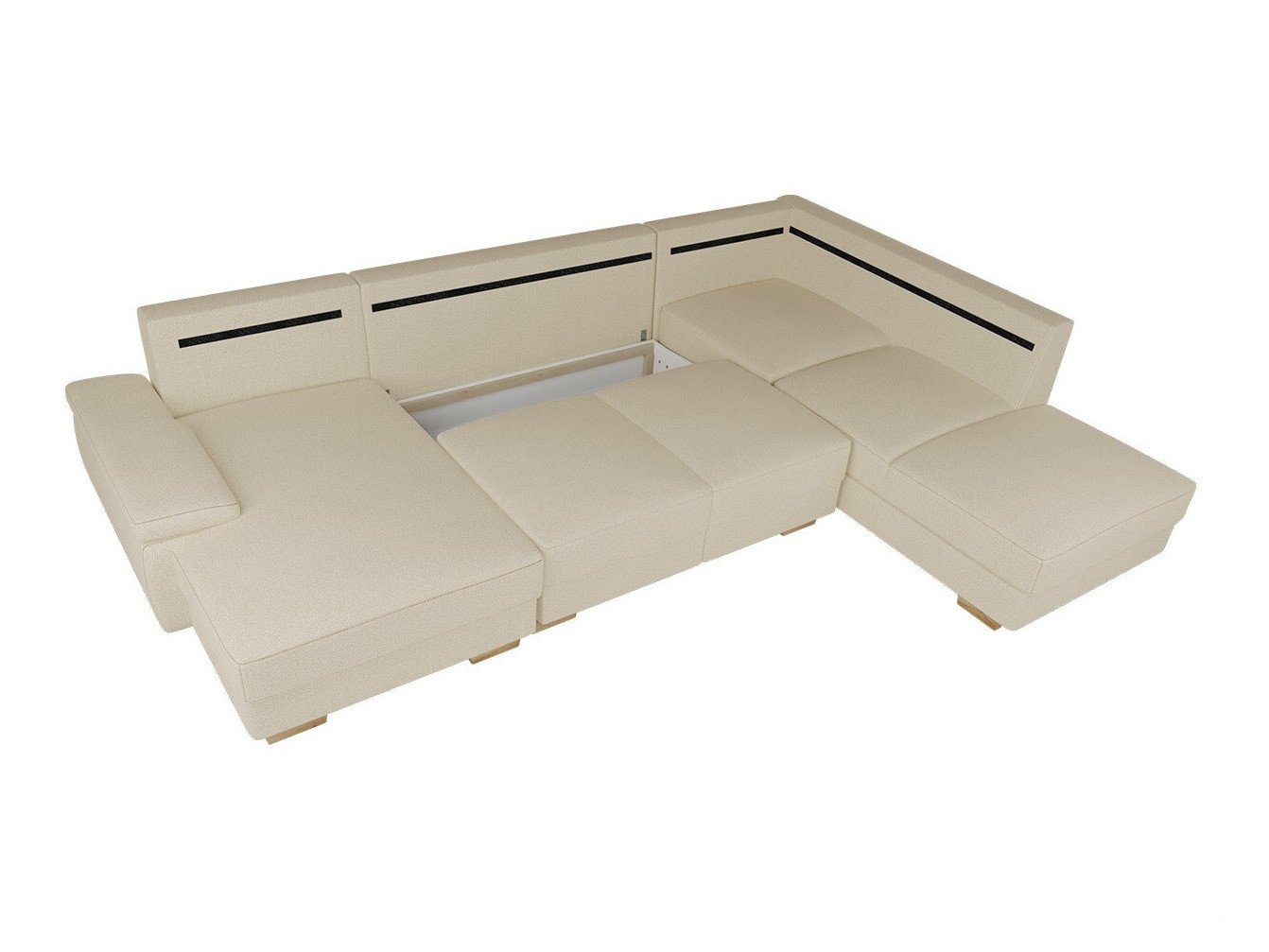 Ugaona sofa Lincoln 184 (Barrel 03)