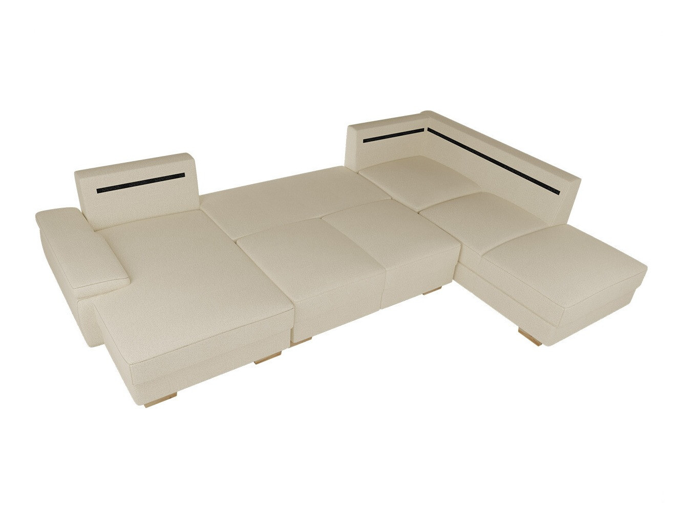 Ugaona sofa Lincoln 184 (Barrel 83)