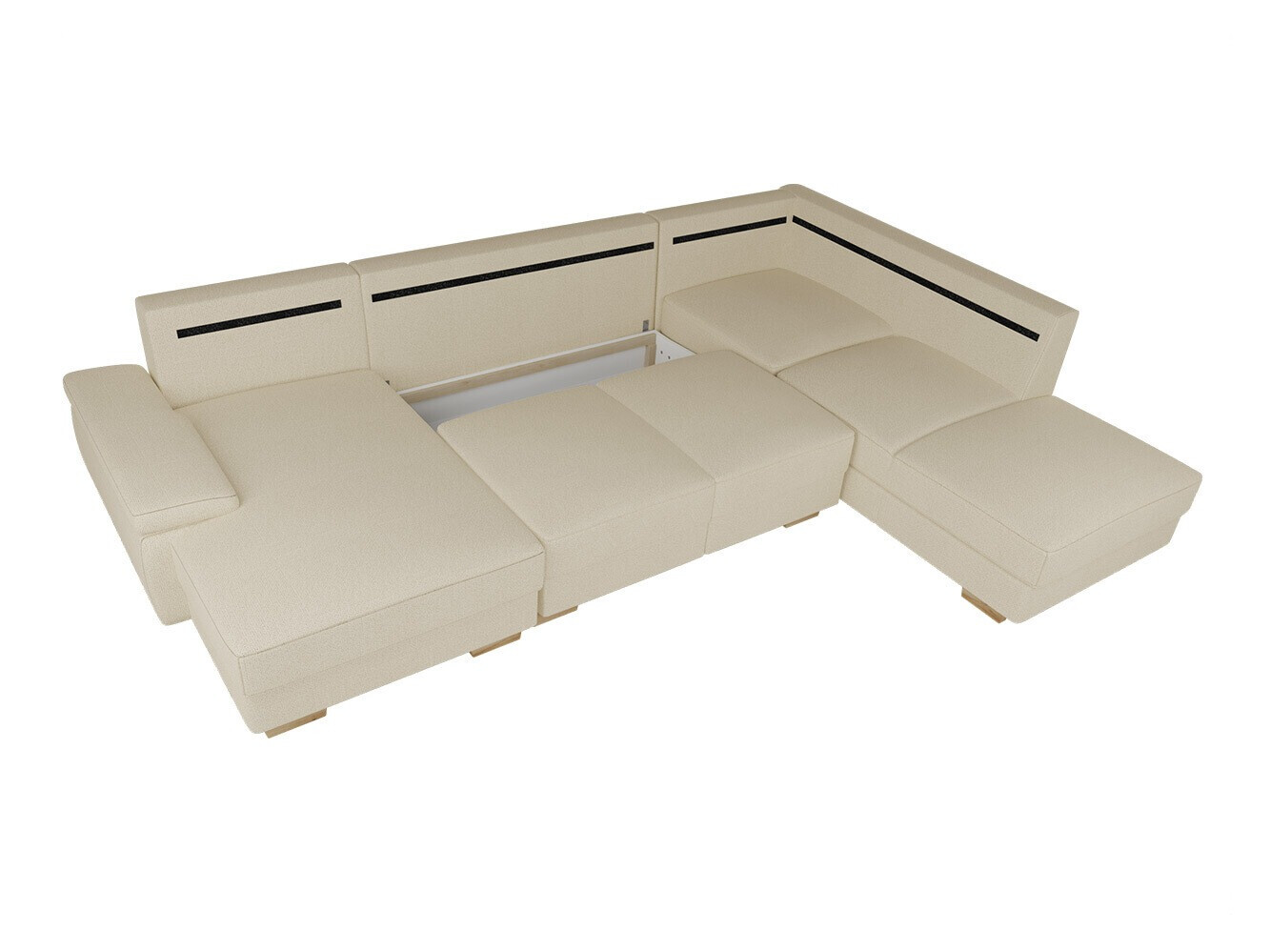 Ugaona sofa Lincoln 184 (Barrel 83)