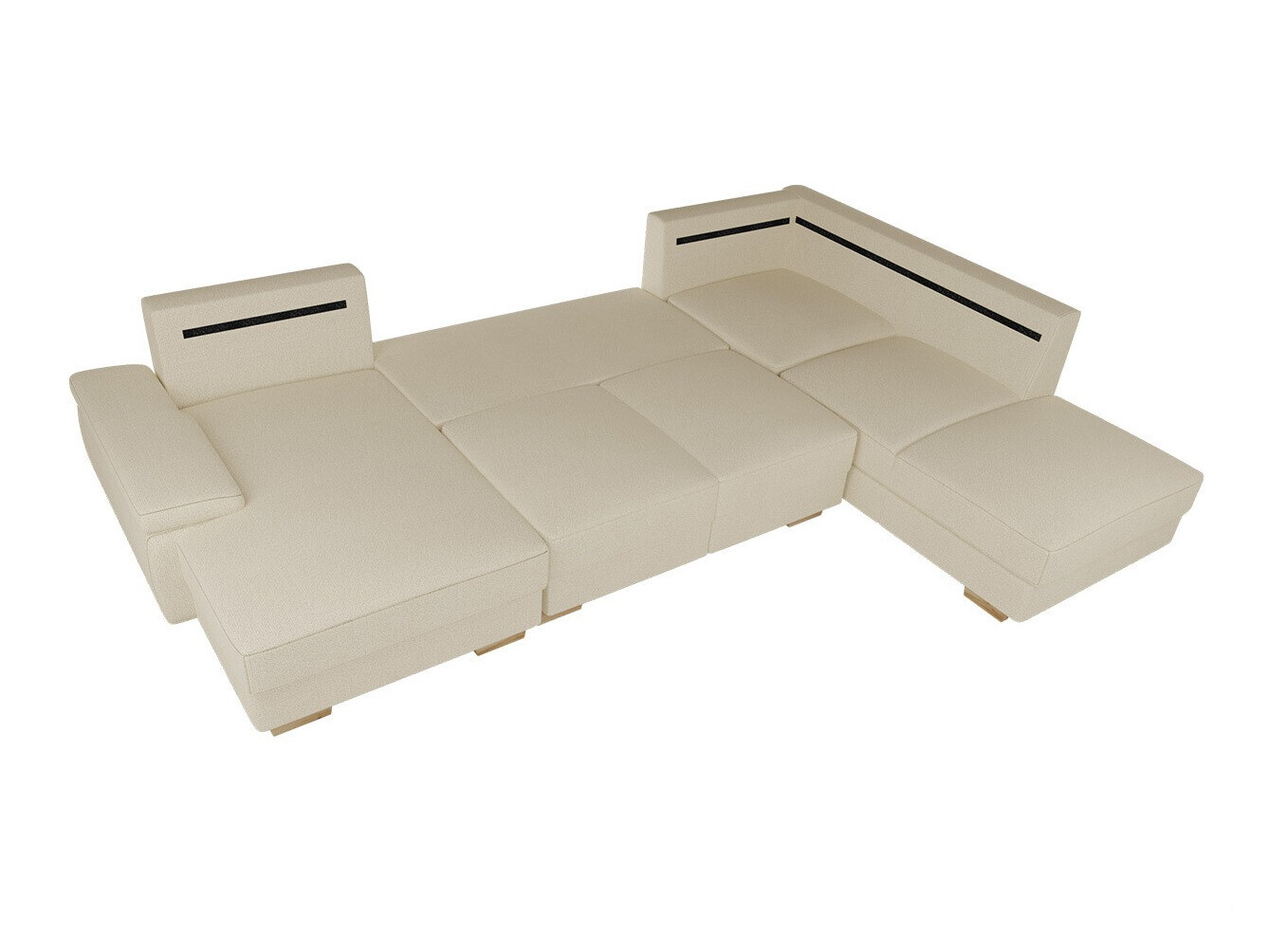 Ugaona sofa Lincoln 184 (Barrel 97)