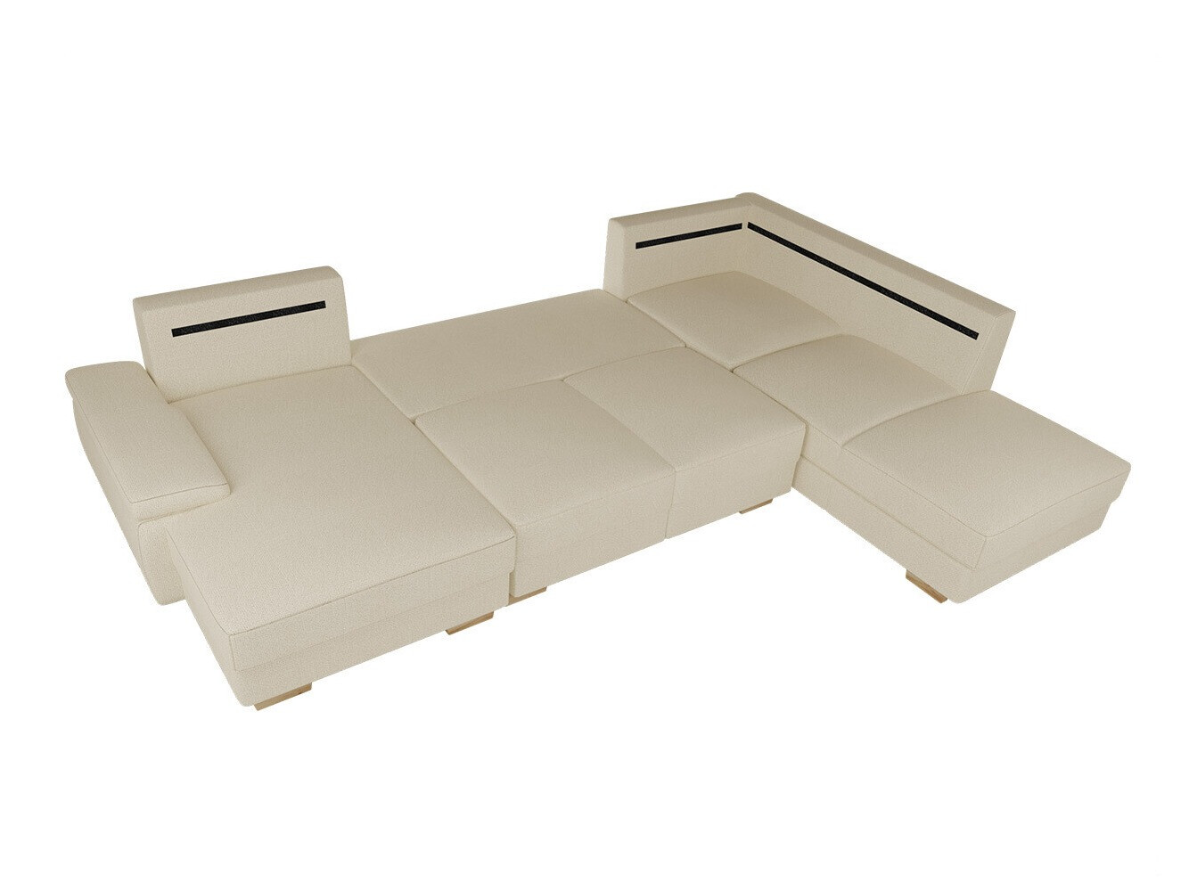 Ugaona sofa Lincoln 184 (Barrel 97)