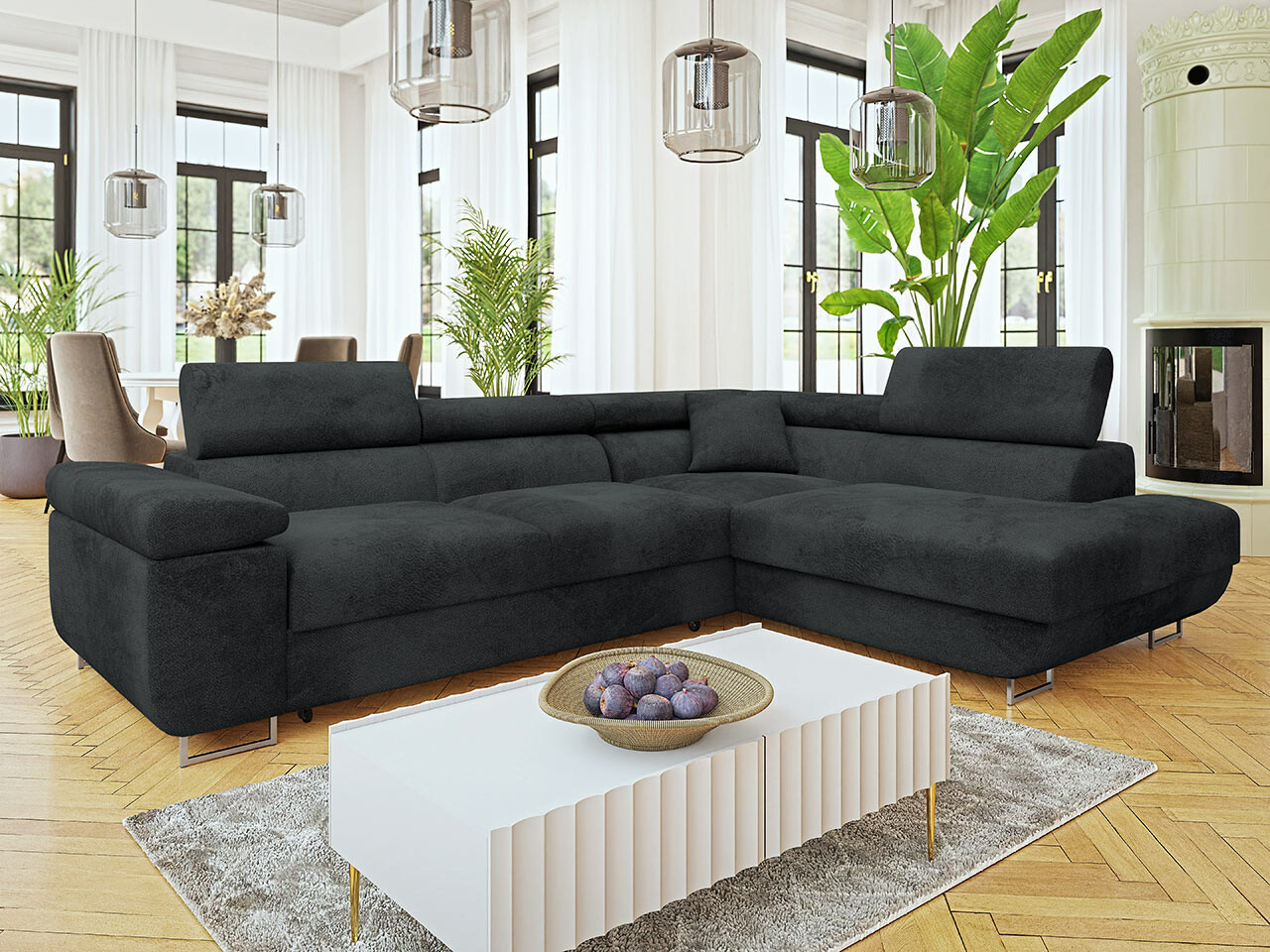 Ugaona sofa Comfivo Eliferu 101 (Sorriso 01)