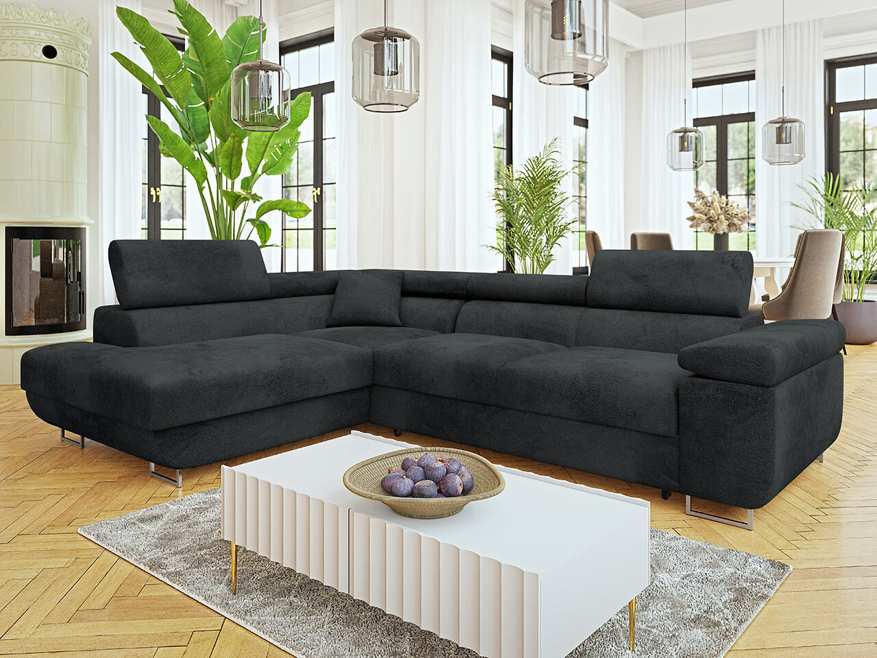 Ugaona sofa Comfivo Eliferu 101 (Sorriso 01)