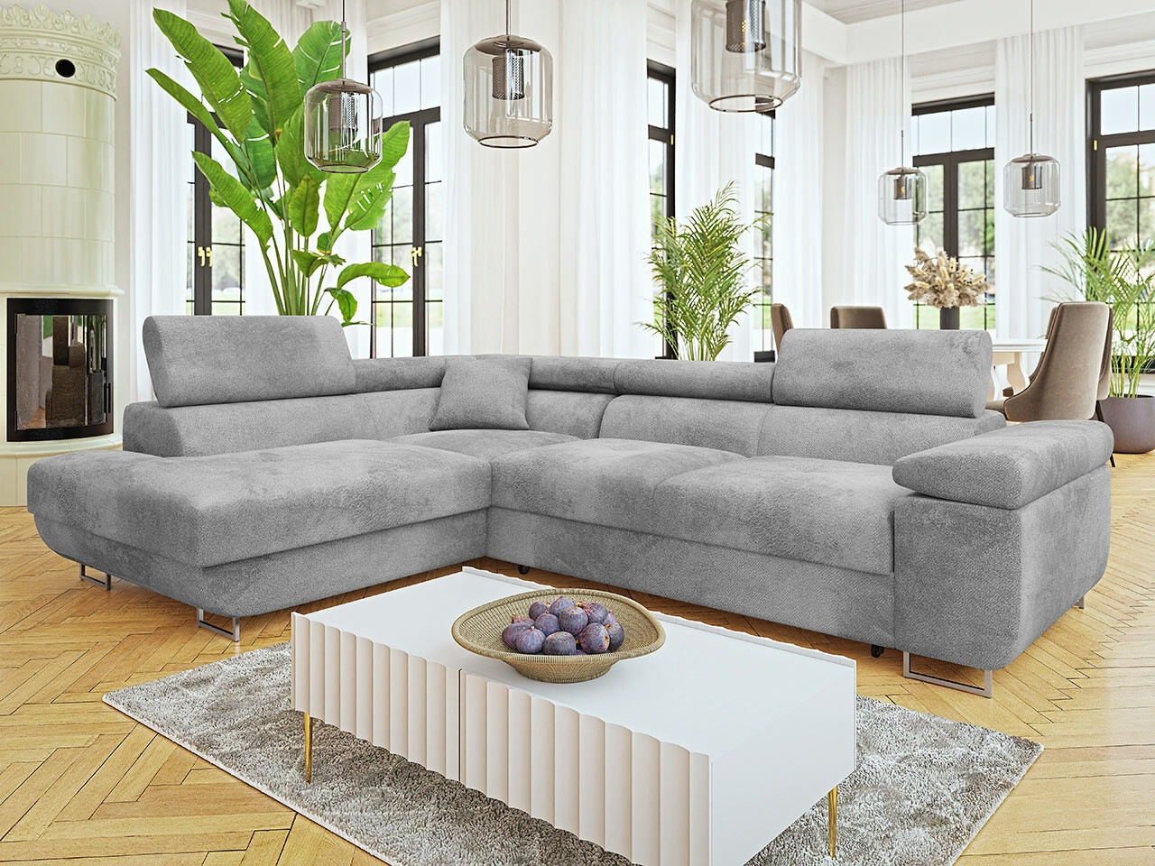Ugaona sofa Comfivo Eliferu 101 (Sorriso 04)