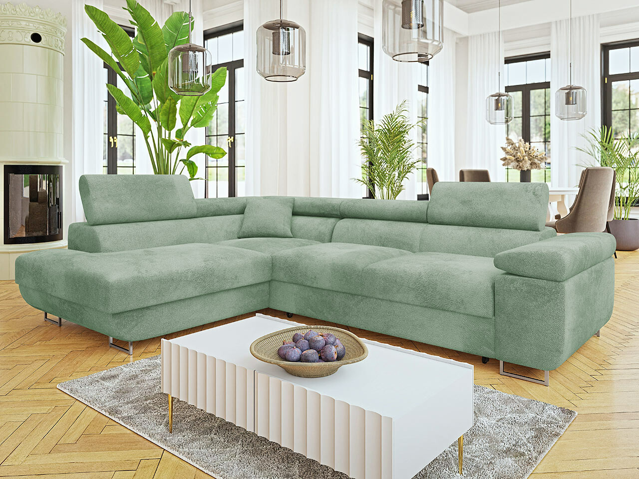 Ugaona sofa Comfivo Eliferu 101 (Sorriso 08)