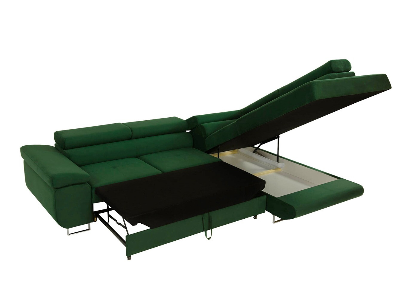 Ugaona sofa Comfivo Eliferu 101 (Venus Velvet 2927)