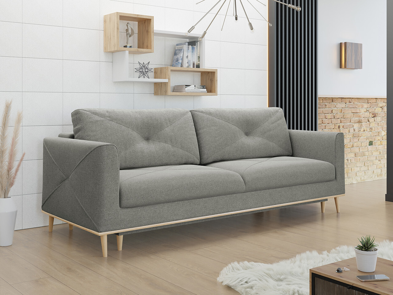 Sofa na razvlačenje Lincoln 190 (Barrel 83)