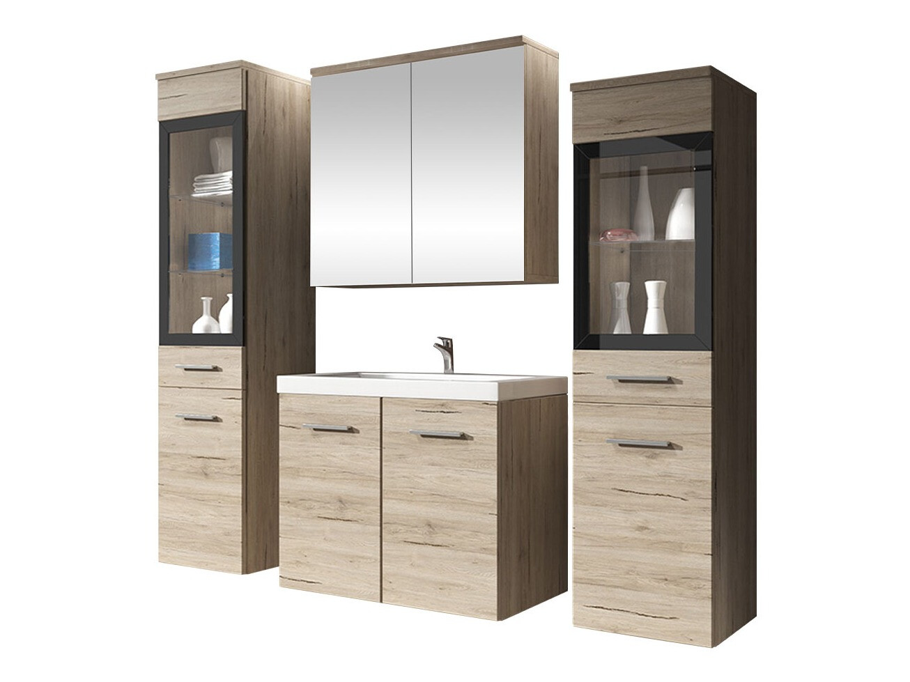 Set za kupatilo Scientia III (Hrast San Remo)