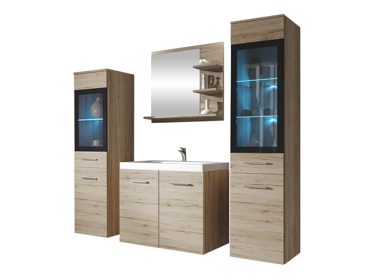Set za kupatilo Scientia IV (Hrast San Remo)