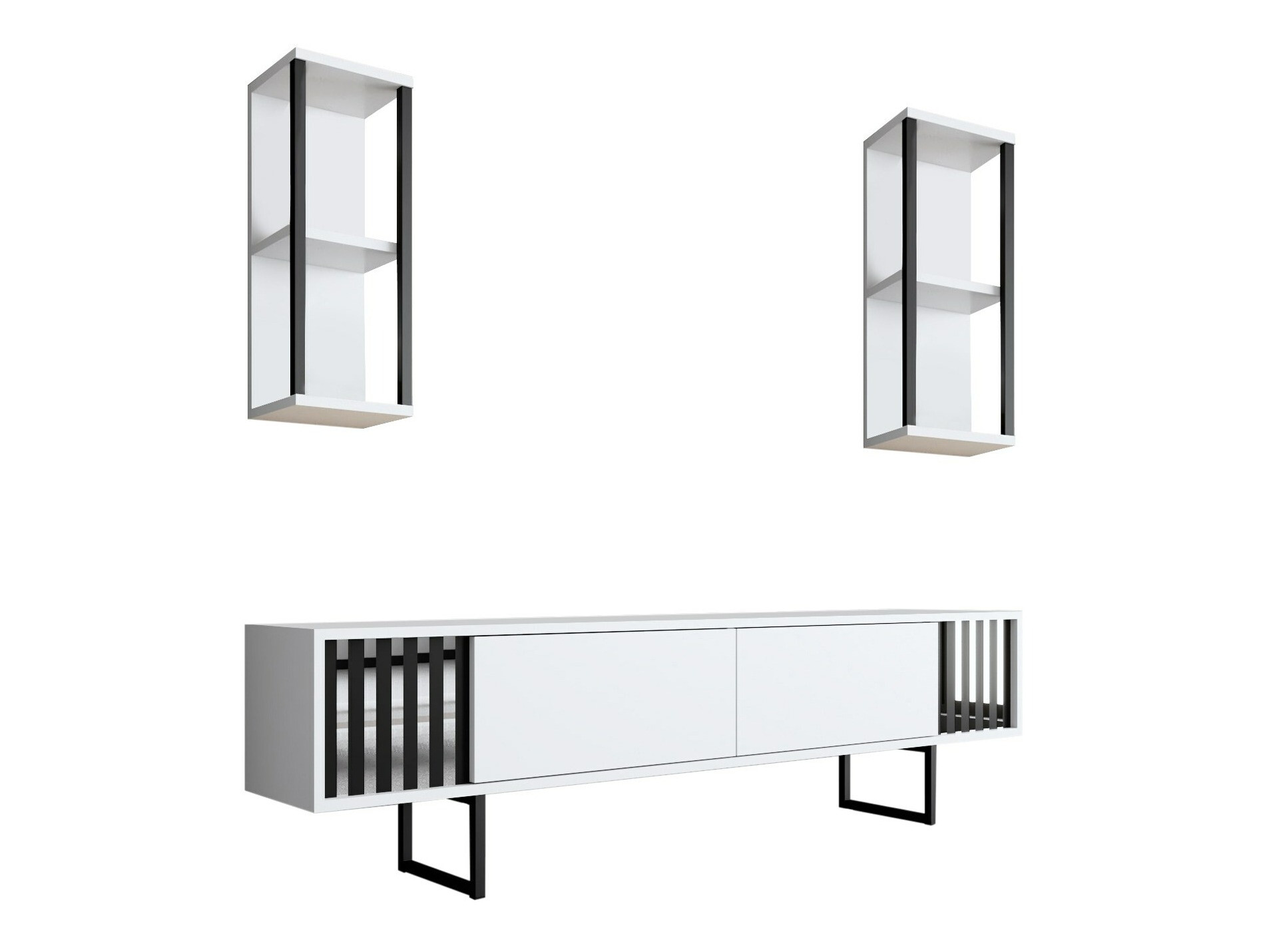 Set za dnevnu sobu Kailua 2395 (Belo)