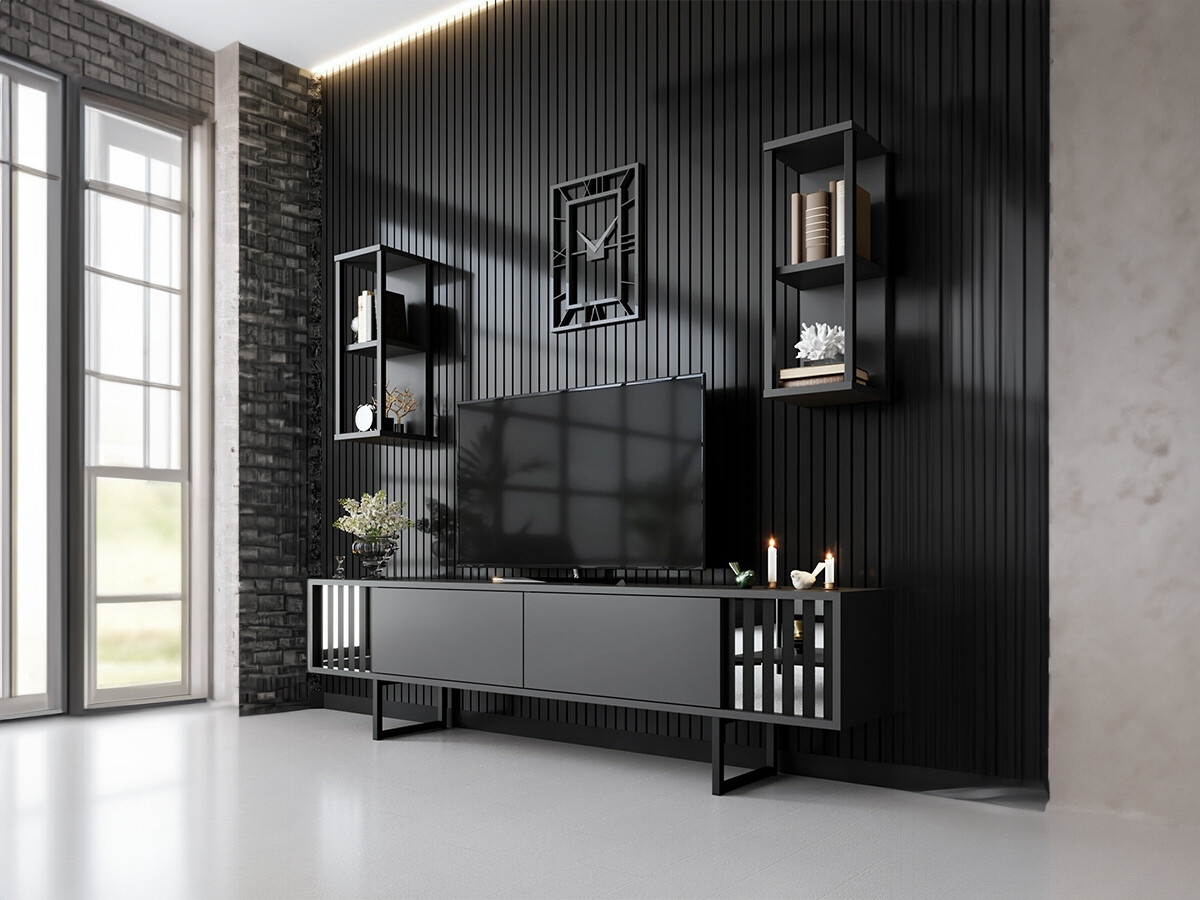 Set za dnevnu sobu Kailua 2395 (Antracit)