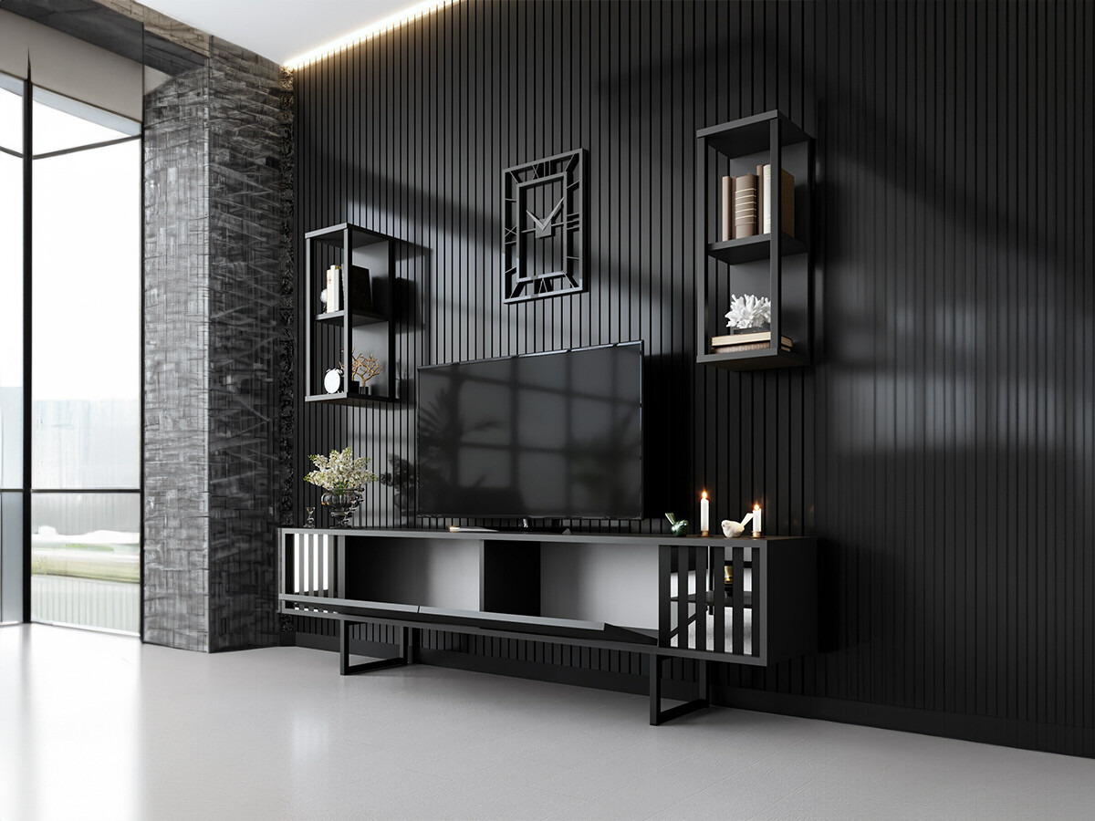 Set za dnevnu sobu Kailua 2395 (Antracit)