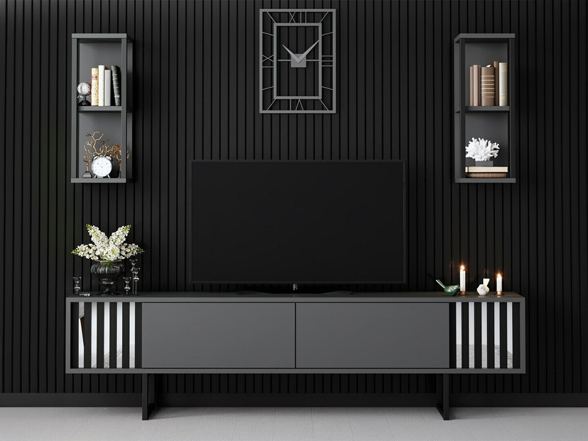 Set za dnevnu sobu Kailua 2395 (Antracit)
