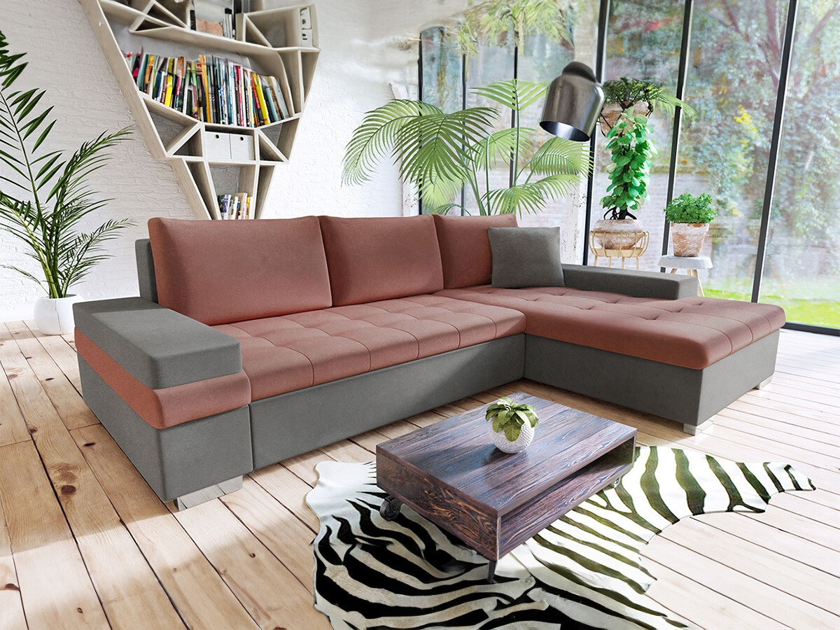 Ugaona sofa Comfivo 121 (Magic Velvet 2217 + Magic Velvet 2258 + Magic Velvet 2217)