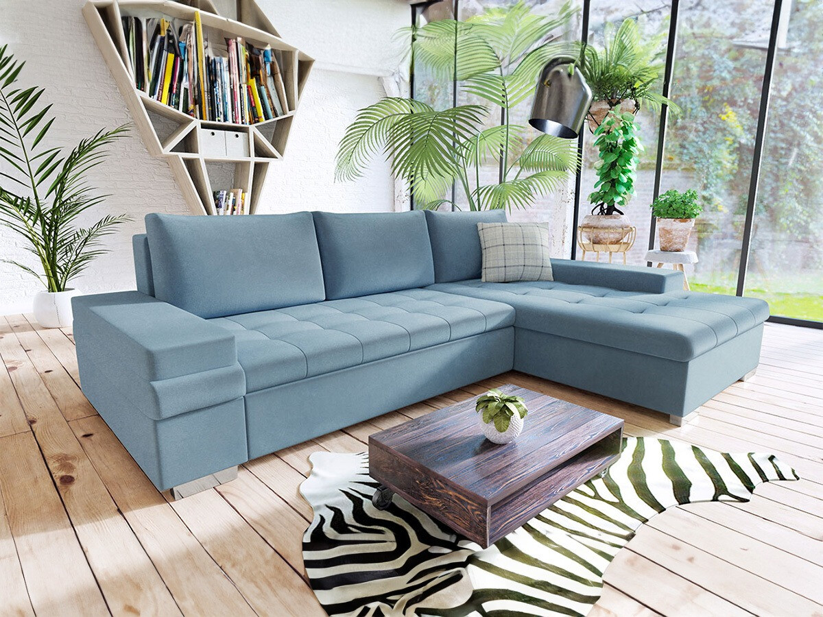 Ugaona sofa Comfivo 121 (Magic Velvet 2260 + Senegal 818)