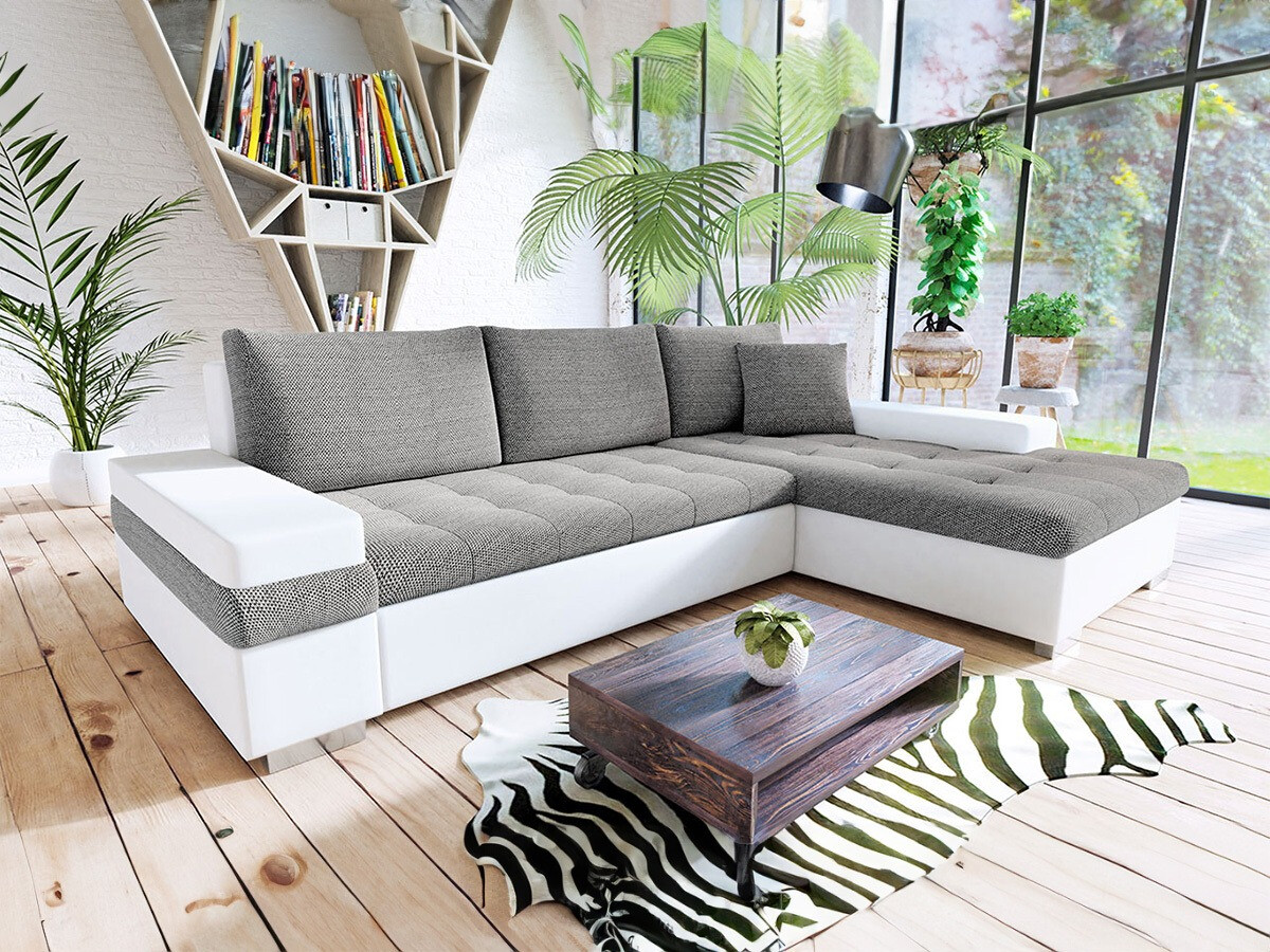 Ugaona sofa Comfivo 121 (Soft 017 + Lawa 05)
