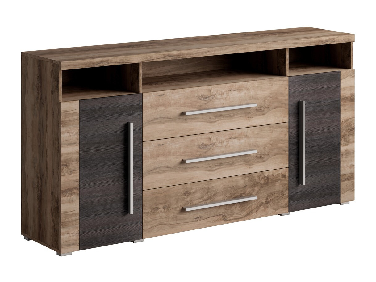 Komoda Sorciro 100 (Orah + Tamni hrast)