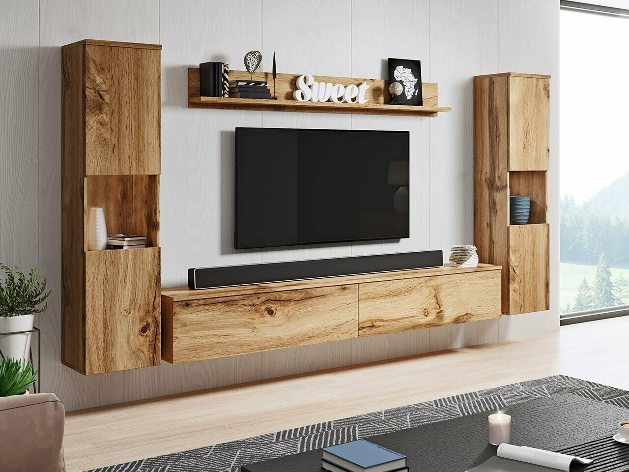 Set za dnevnu sobu Sarasota 131 (Вотан храст)