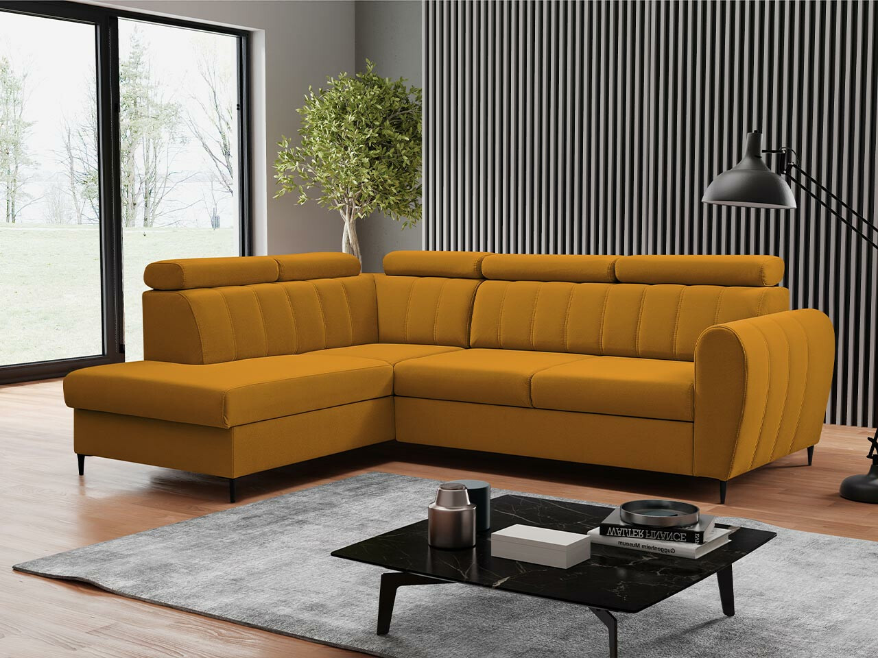 Ugaona sofa Temple 125 (Kronos 01)