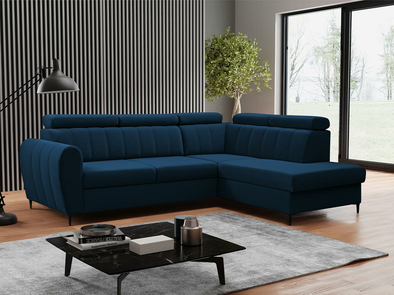 Ugaona sofa Temple 125 (Kronos 09)