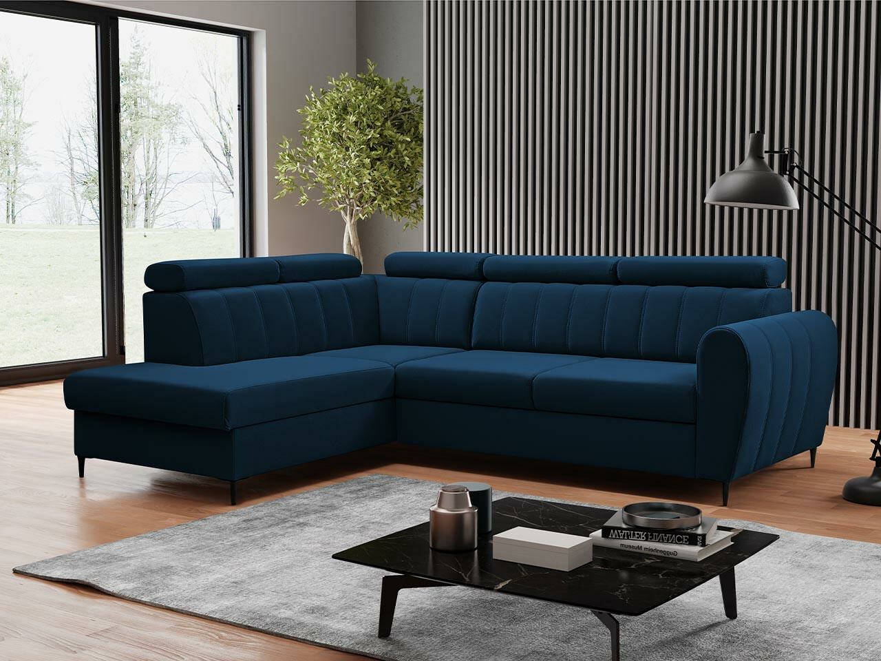 Ugaona sofa Temple 125 (Kronos 09)