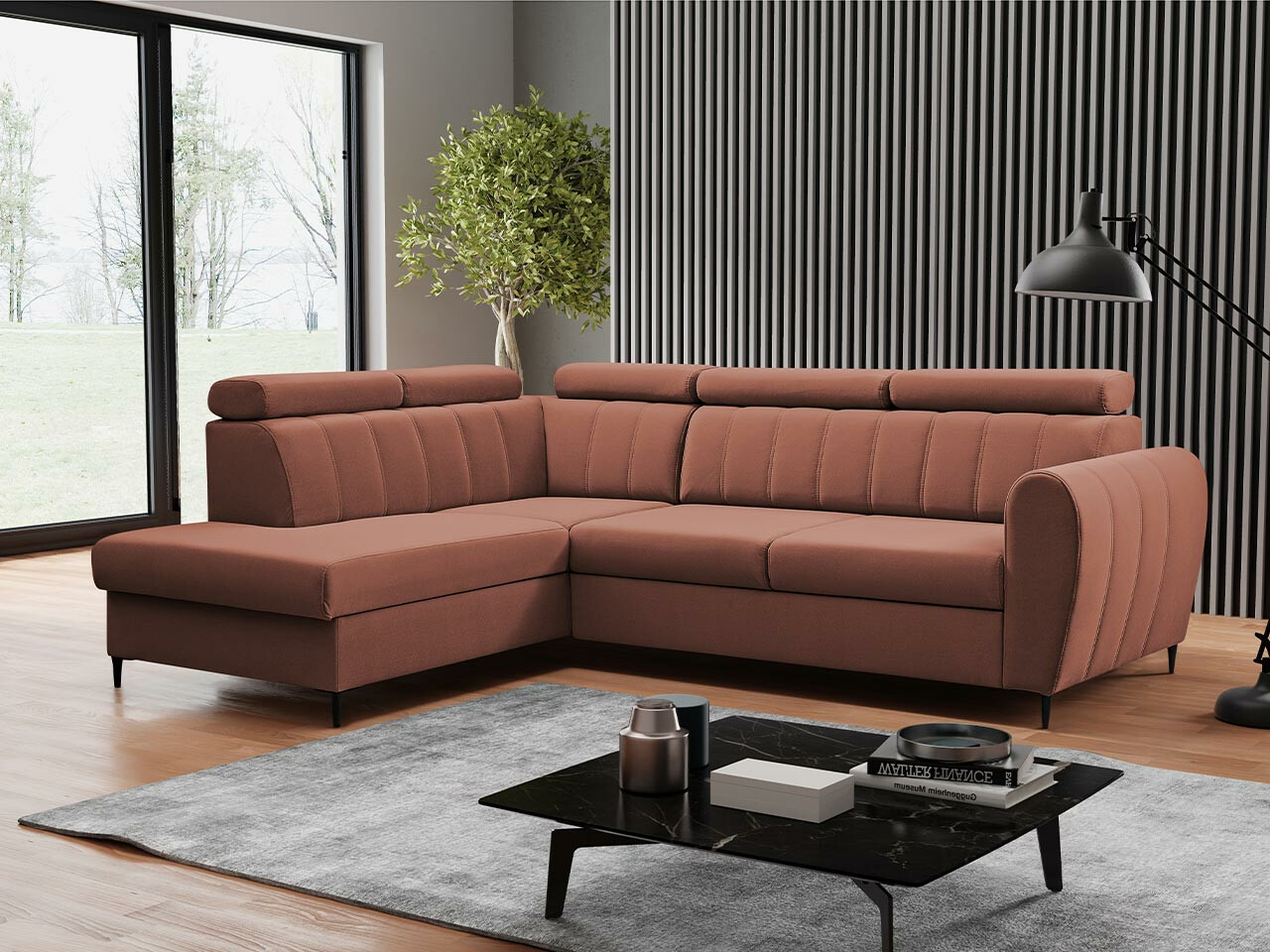 Ugaona sofa Temple 125 (Kronos 29)