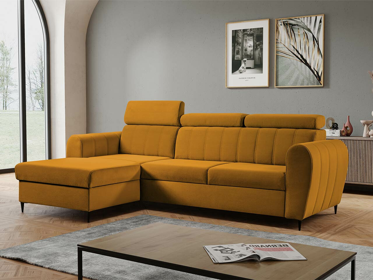 Ugaona sofa Temple 126 (Kronos 01)