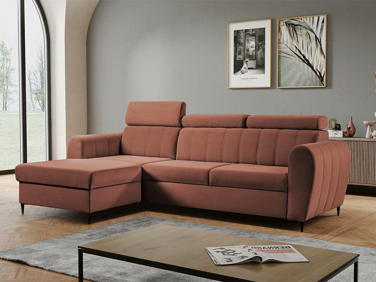 Ugaona sofa Temple 126 (Kronos 29)