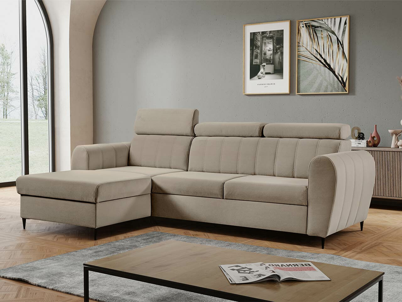 Ugaona sofa Temple 126 (Paros 2)