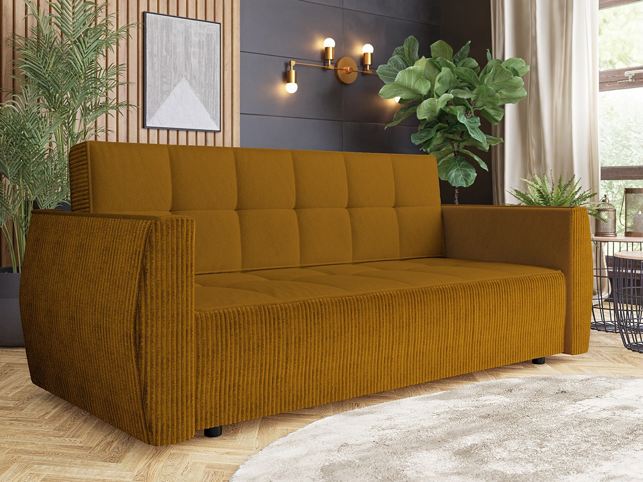 Sofa na razvlačenje Edinburg 107 (Poso 01 + Kronos 01)
