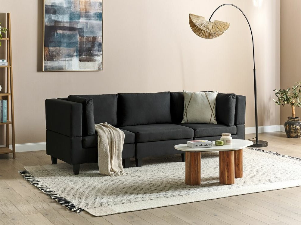 Modularna sofa Elbmeli 100 (Crno)